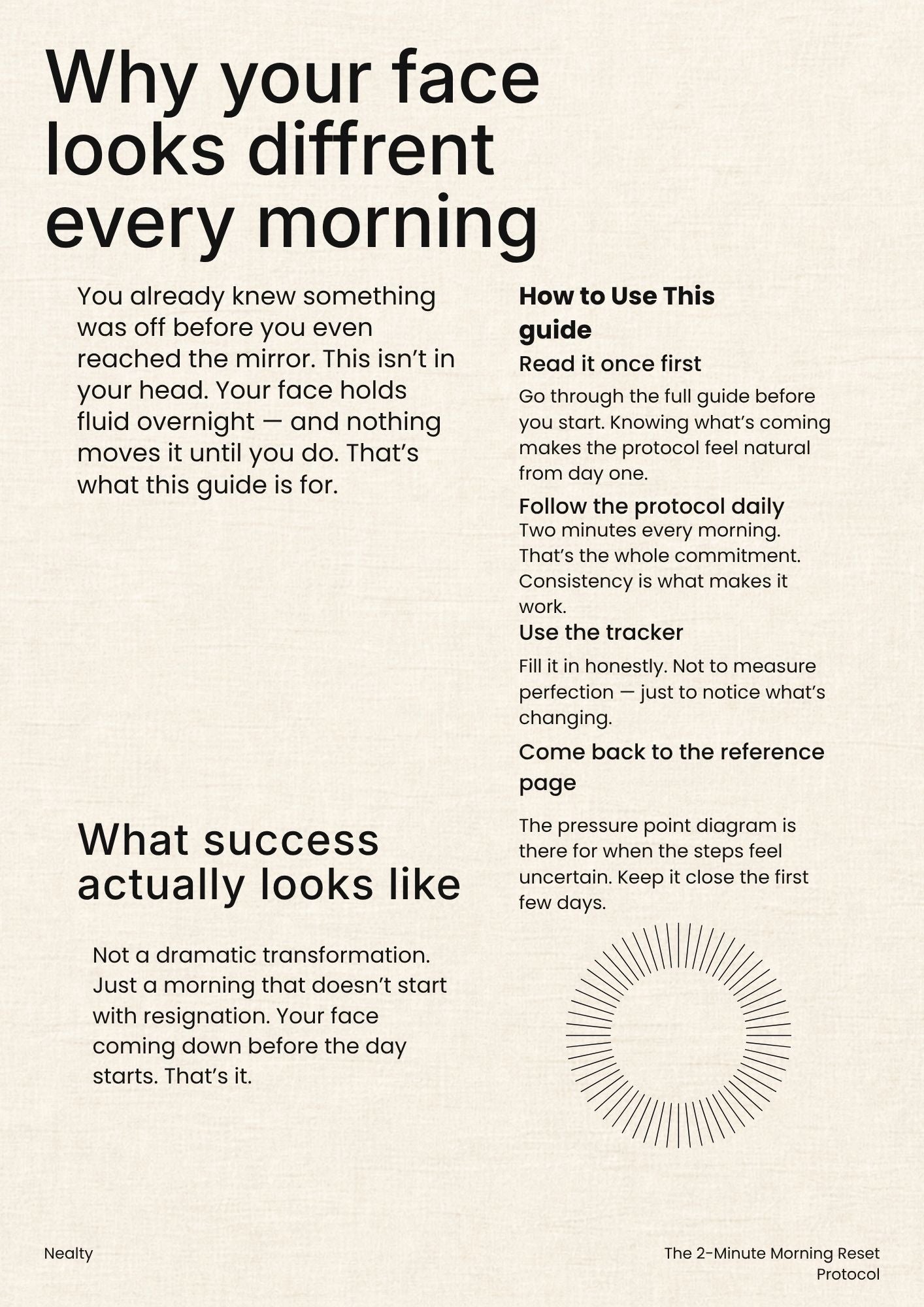 2-minute morning reset protocol