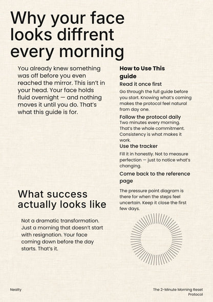 2-minute morning reset protocol