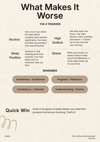 2-minute morning reset protocol
