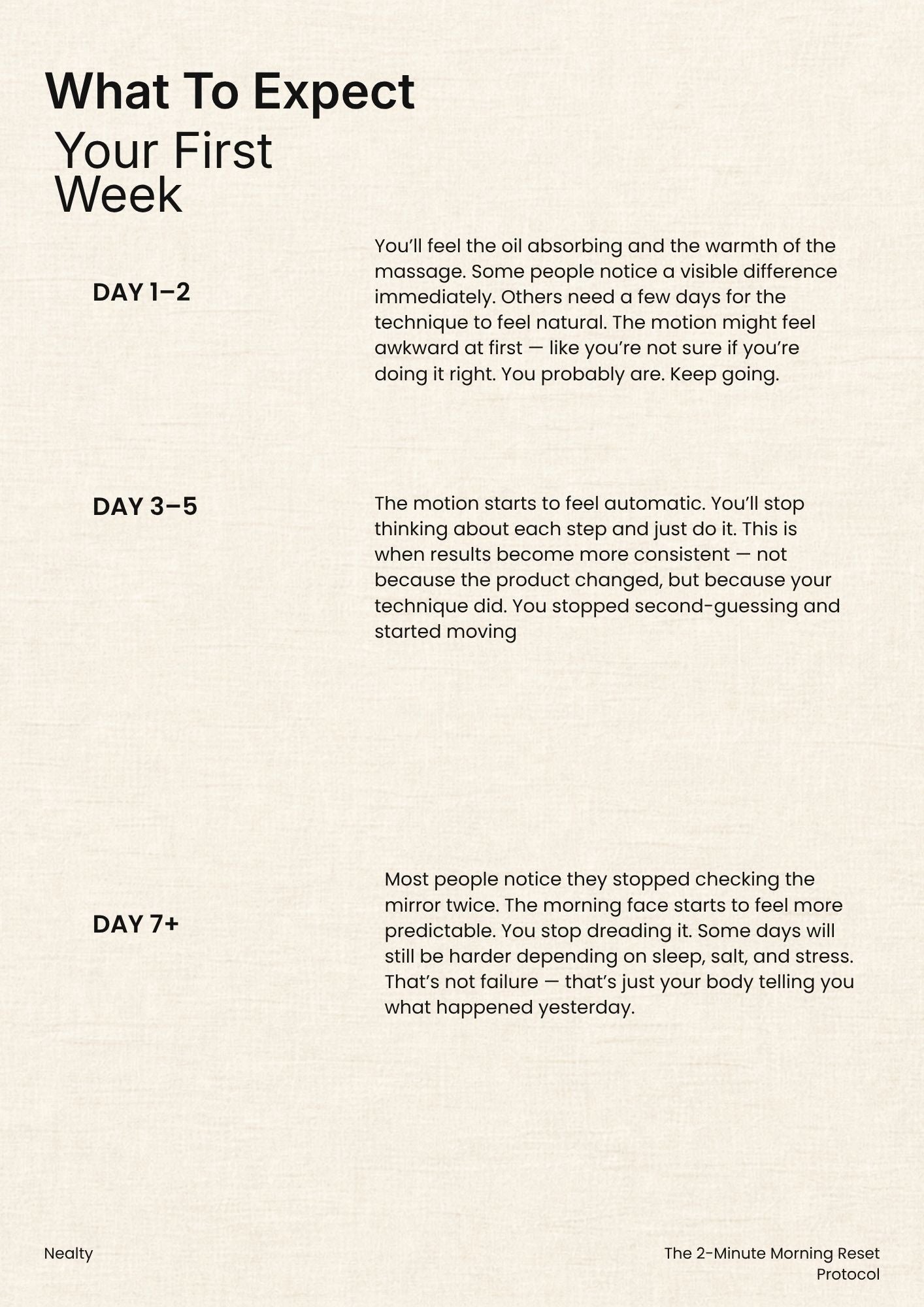 2-minute morning reset protocol