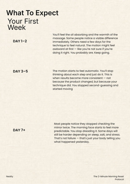 2-minute morning reset protocol